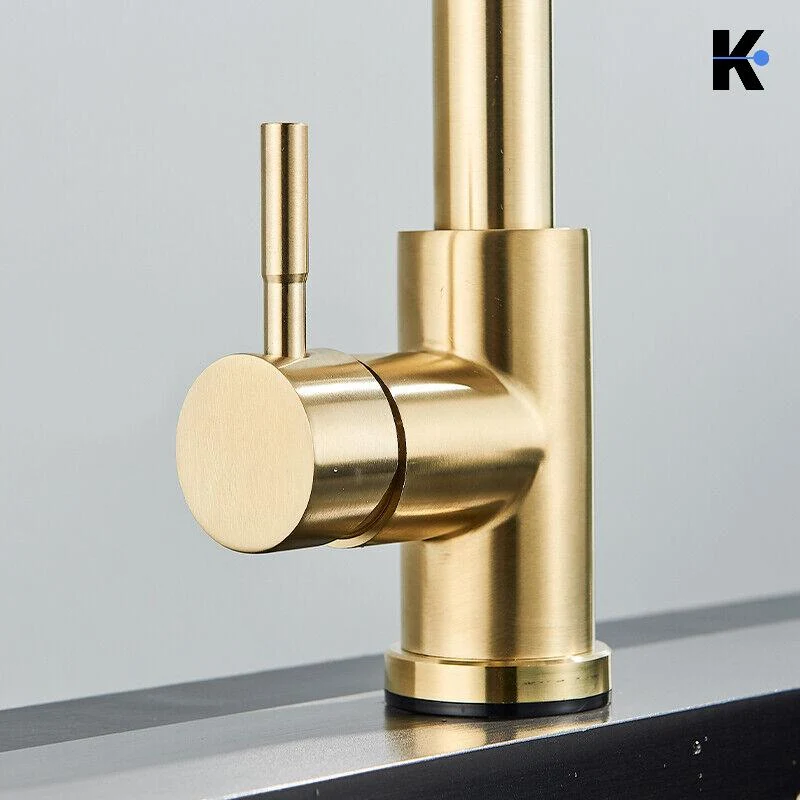 Ausziehbare Küchenarmatur "Jana" - Gold