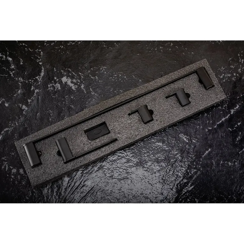 Accessoire-Set MATI Schwarz 4 teilig