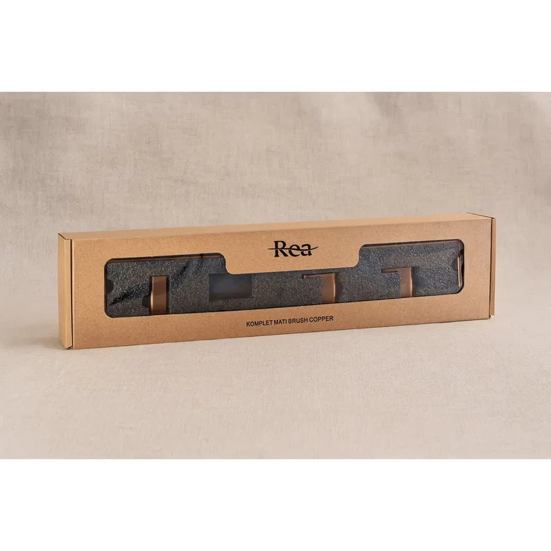 Accessoire-Set MATI Kupfer Matt 4 teilig