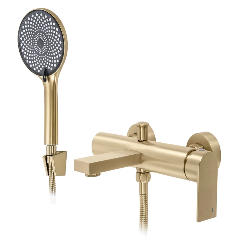 Wannenarmatur Hunter Matt Gold