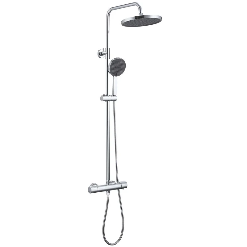 Homelody Duschsystem mit 38℃ Thermostat Regendusche Regenkopf