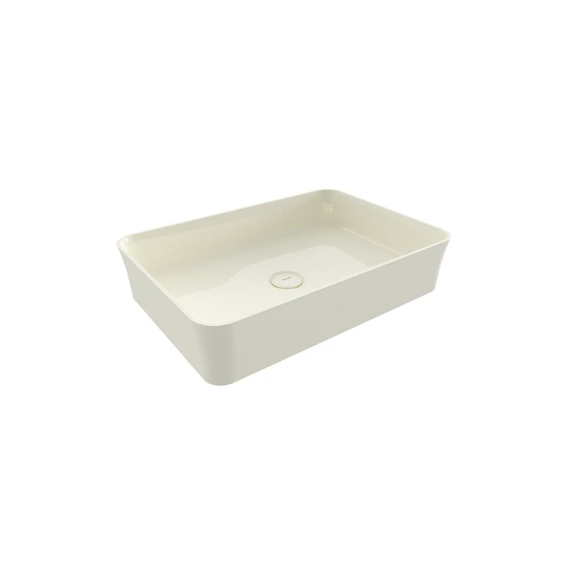 Sottile Slim Line Aufsatzwaschbecken – Designer Waschbecken für moderne Badezimmer 55cm
