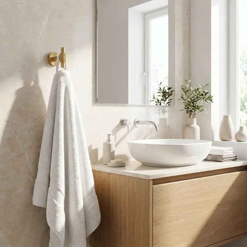 Badezimmerhaken 29104 Rivo Gold Matt