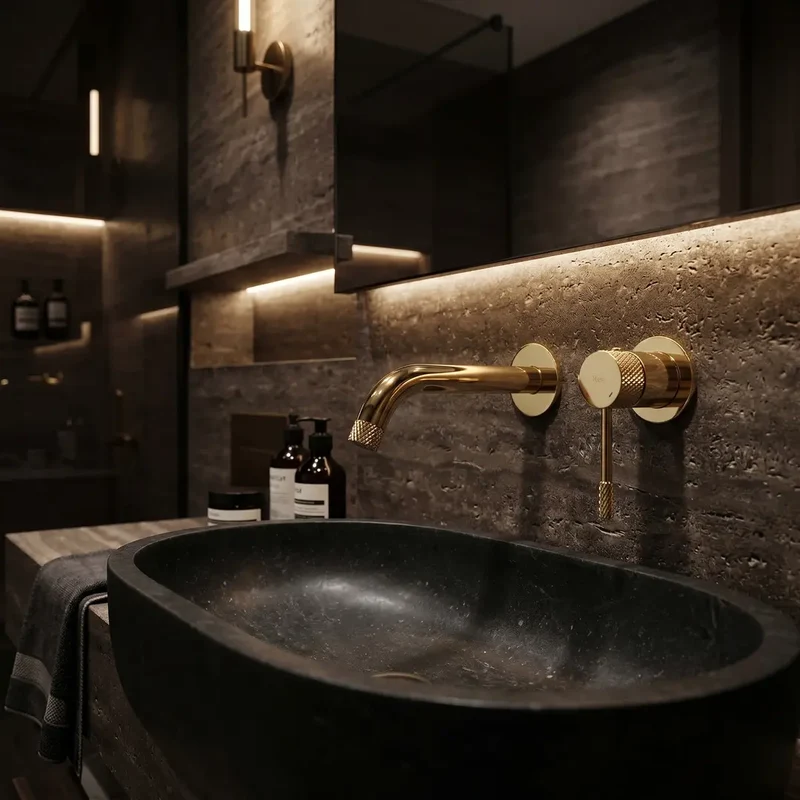 Armatur Unterputz Venti Gold