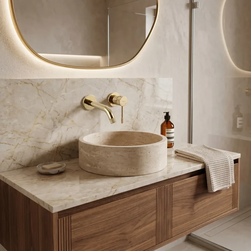 Armatur Unterputz Venti Gold