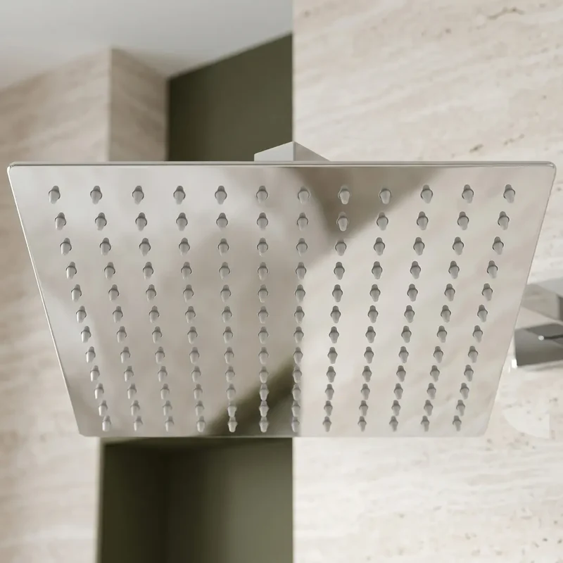 Quadratische Regendusche JS-P015 30cm Chrom
