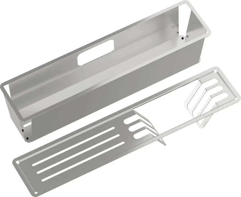 DEANTE Magnetic Zubehörset für Spülbecken // gebürsteter Stahl // ZZMK022K