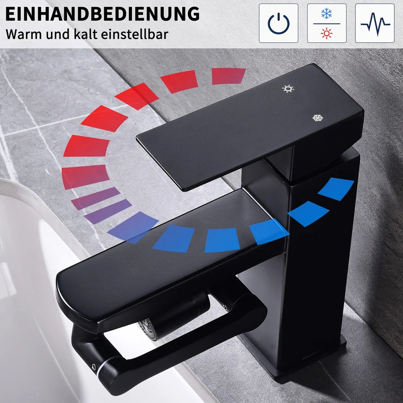 Homelody Strahlregler Wasserhahn Luftsprudler,Wasserhahn Aufsatz Schwenkbar