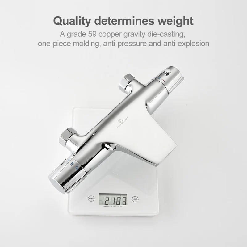 Homelody Thermostat Wasserfall Badewannenarmatur Wasserhahn Badewanne duschthermostat für Badzimmer