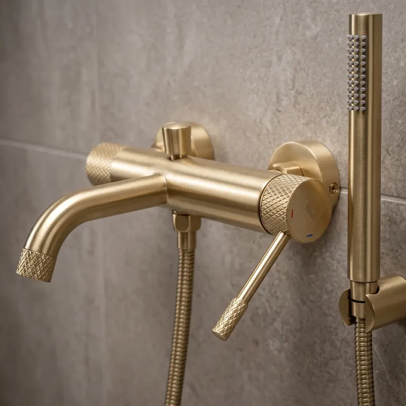 Wannenarmatur Venti Gold Matt
