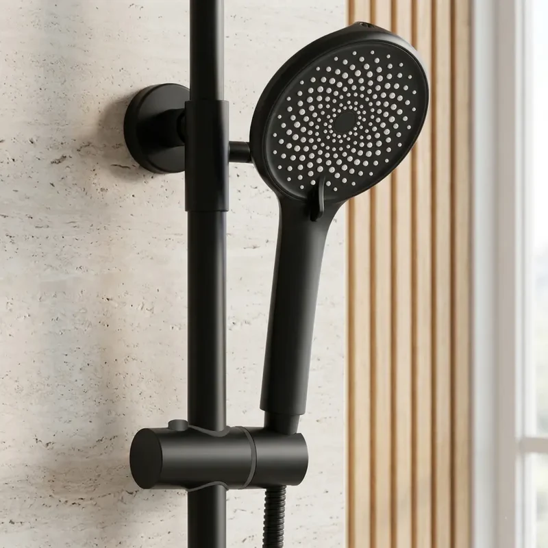 Dusche Rivo Schwarz