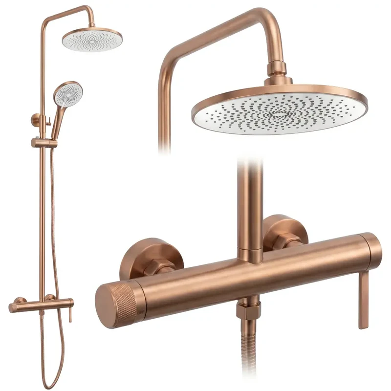 Dusche Rivo Kupfer Matt