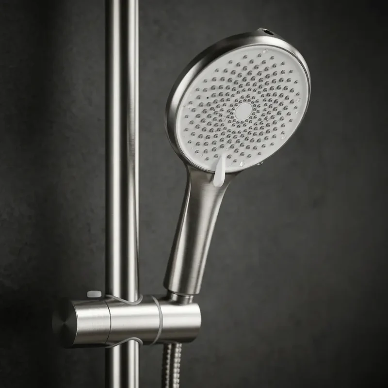 Dusche Rivo Chrom Matt