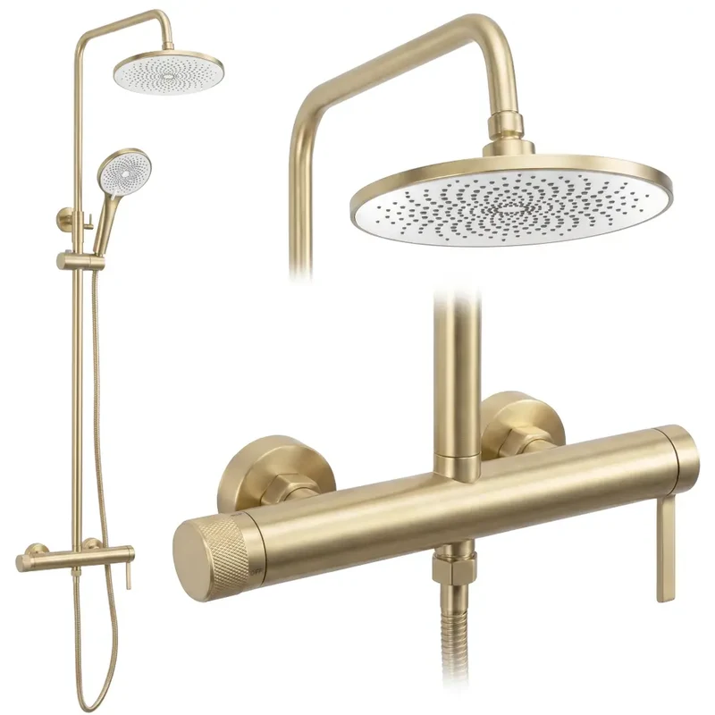 Dusche Rivo Gold Matt