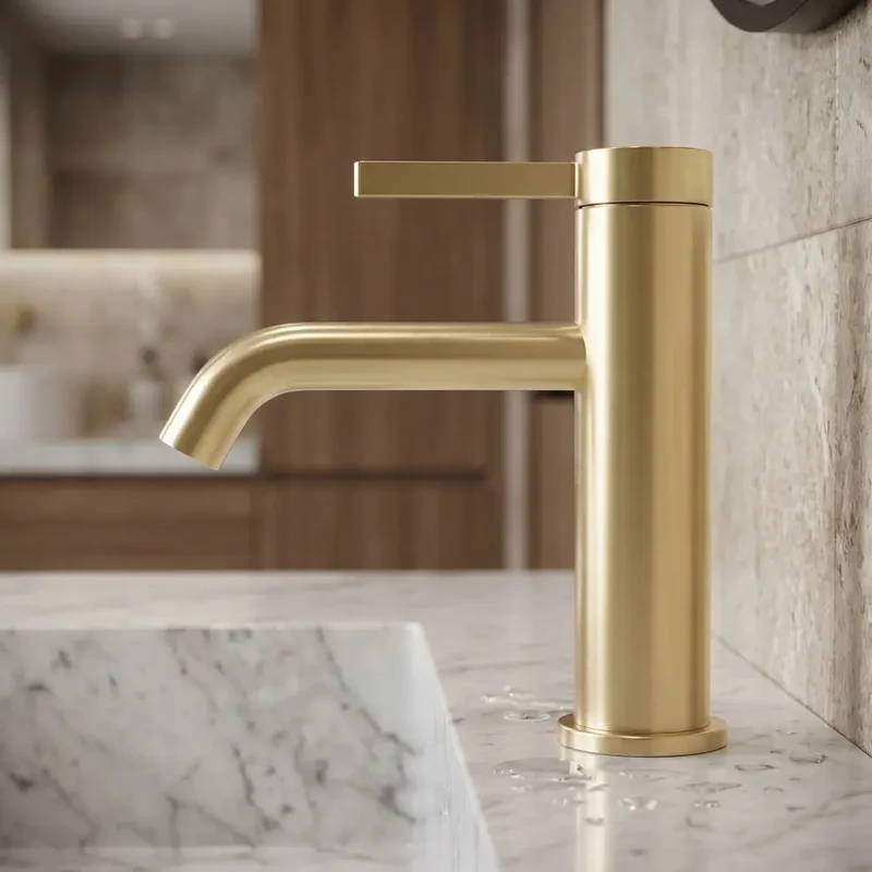 Armatur Rivo Low Gold Matt