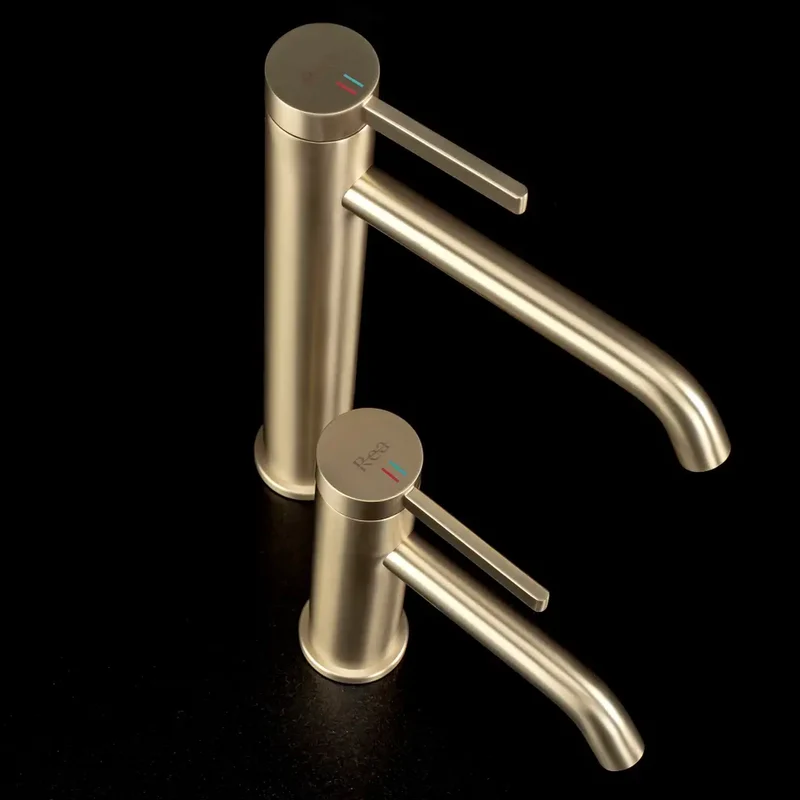 Armatur Rivo Low Gold Matt