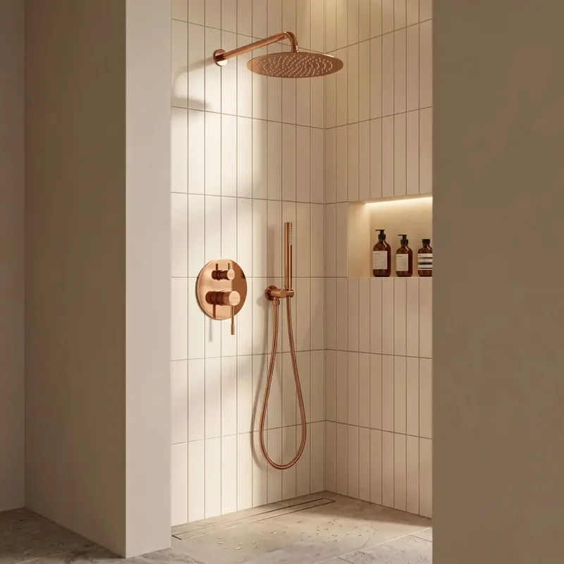 Dusche Unterputz Venti Kupfer