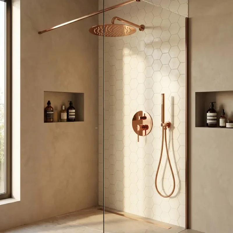 Dusche Unterputz Venti Kupfer