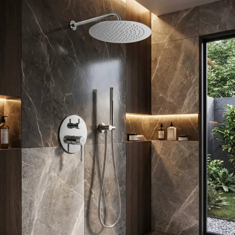 Dusche Unterputz Venti Chrom