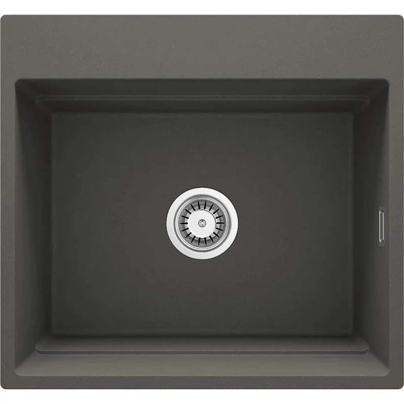 DEANTE Magnetic Granitspülbecken Magnetisch // Anthrazit Metallic // ZRM-T10A