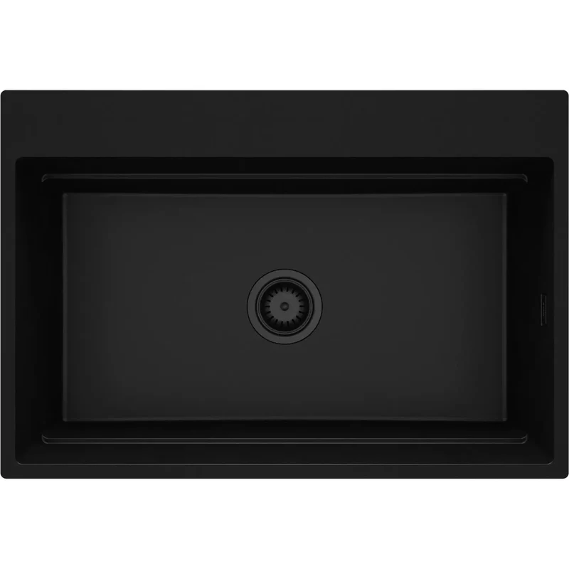 DEANTE Magnetic Granitspülbecken Magnetisch // Nero // ZRM-N10B