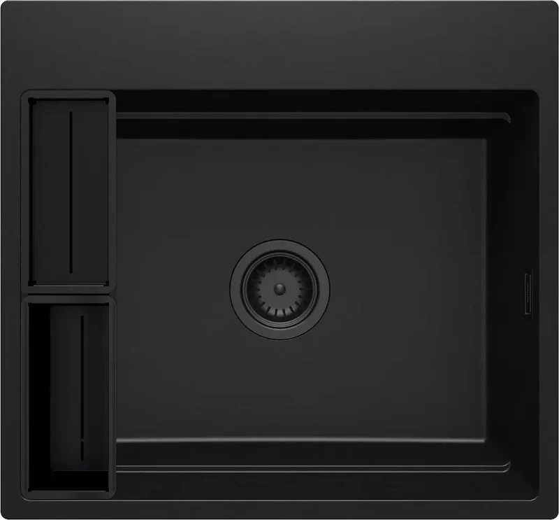 DEANTE Magnetic Granitspülbecken Magnetisch // Nero // ZRM-N10A