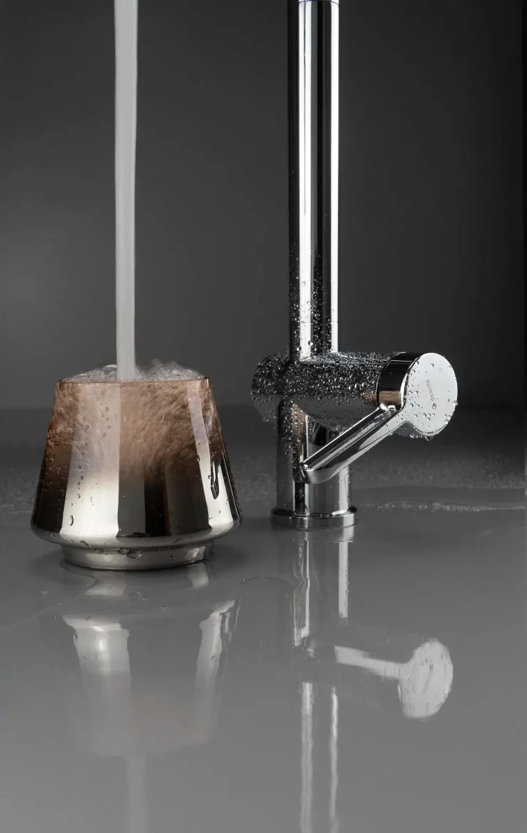 DEANTE Magnetic Küchenarmatur mit flexiblem Auslauf und Wasserfilteranschluss // Chrom // BRM-075M