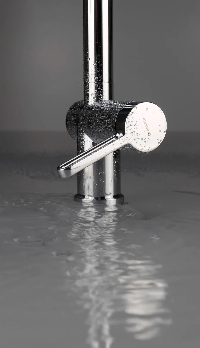 DEANTE Magnetic Küchenarmatur mit flexiblem Auslauf und Wasserfilteranschluss // Chrom // BRM-075M