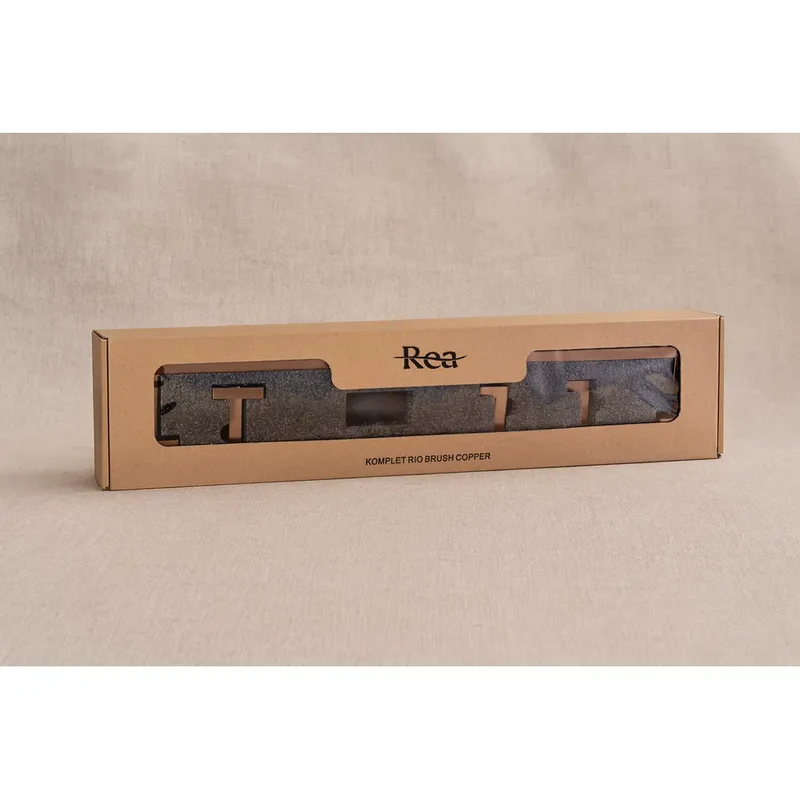 Accessoire-Set RIO Kupfer Matt 4 teilig