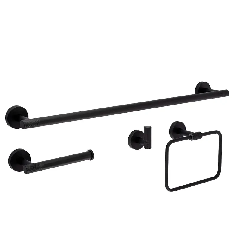 Accessoire-Set GRID Schwarz 4 teilig