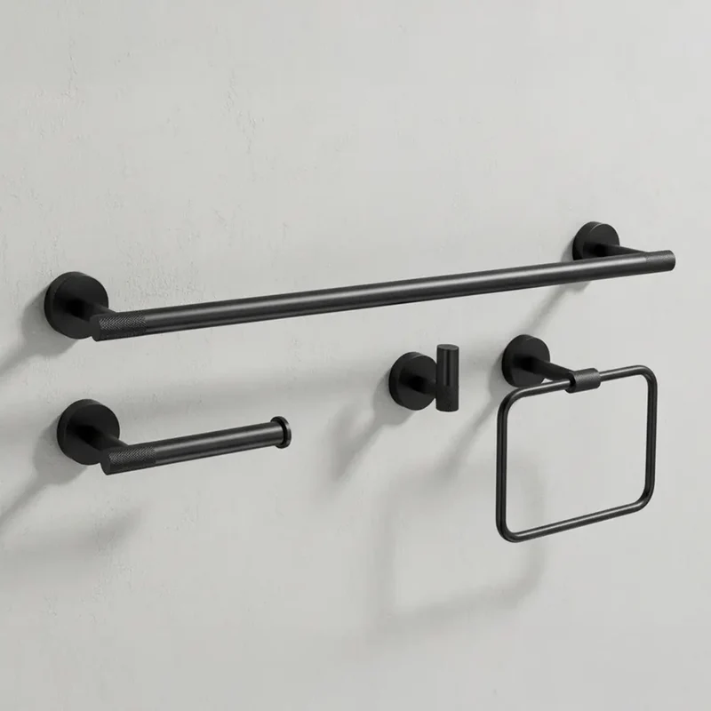 Accessoire-Set GRID Schwarz 4 teilig