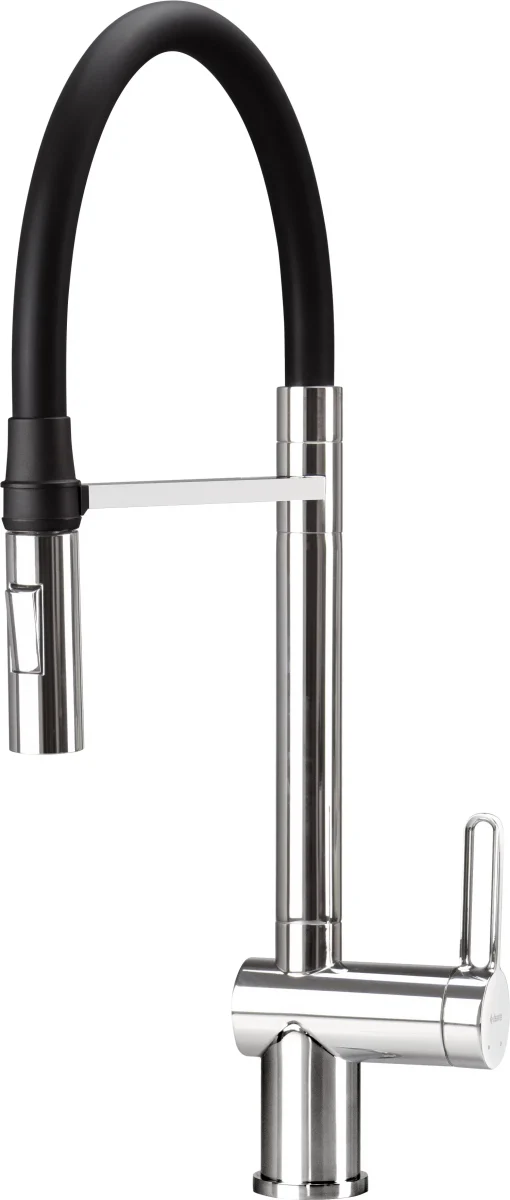 DEANTE Magnetic Küchenarmatur mit flexiblem Auslauf – 2 Strahlarten // Chrom // BRM-072M