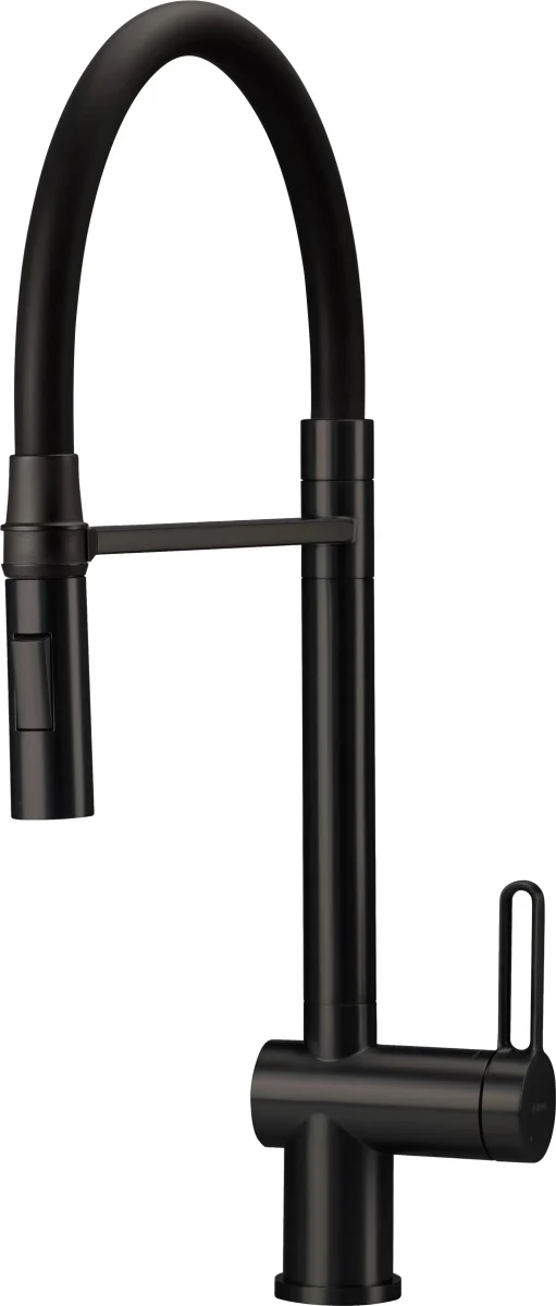 DEANTE Magnetic Küchenarmatur mit flexiblem Auslauf – 2 Strahlarten // Nero // BRM-N72M