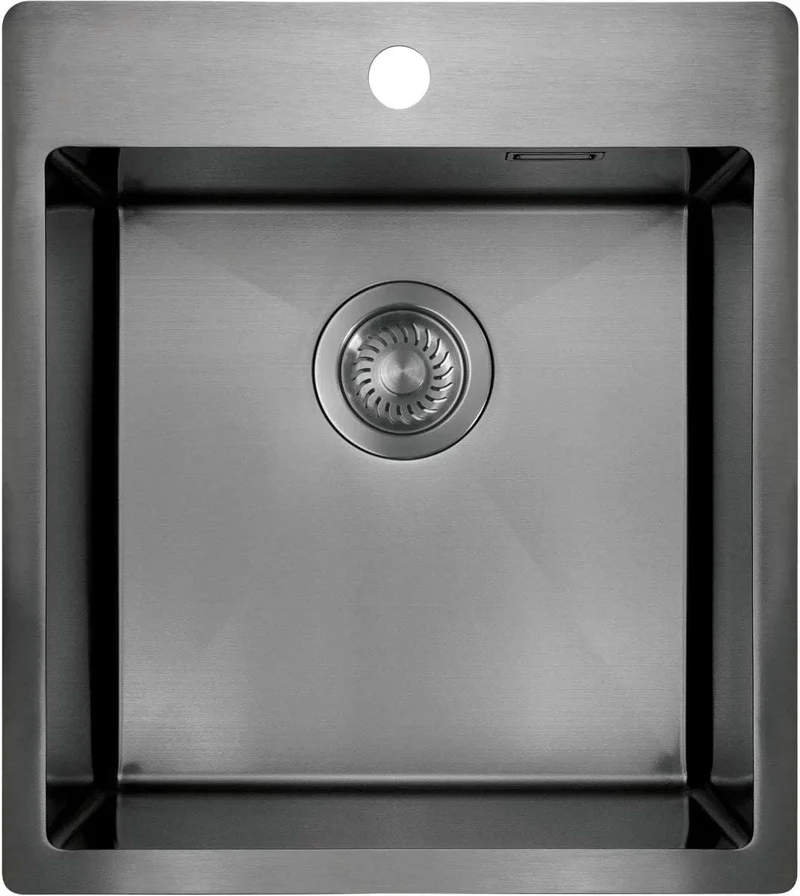 DEANTE Olfato Precious Edelstahlspüle // Titanium // ZPO-D10A