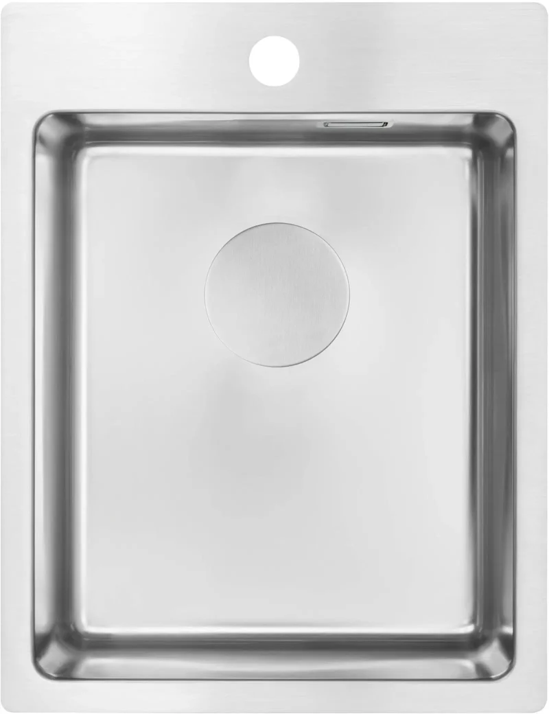 DEANTE Olfato Edelstahlspüle // gebürsteter Stahl // ZPO-010E