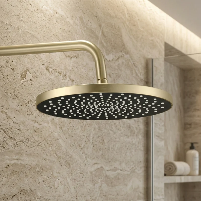 Dusche Lungo Stripe Gold Matt