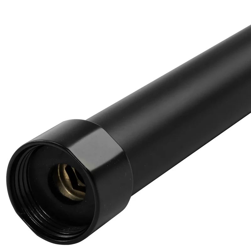 Verlängerung für Dusche 60cm Schwarz Matt