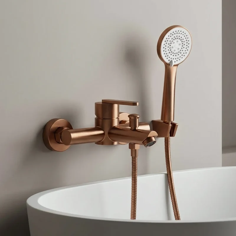 Badewannenarmatur Ontario Kupfer Matt