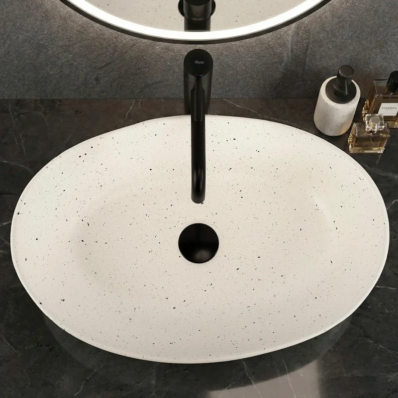 Aufsatzwaschbecken Emilia Grid 56x37cm