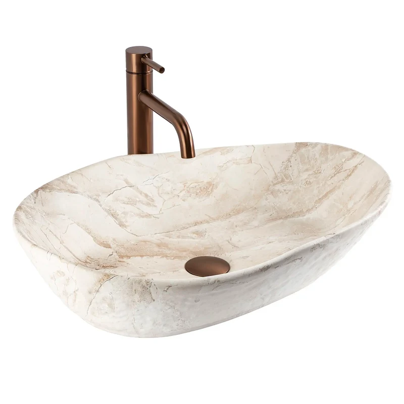 Aufsatzwaschbecken Emilia Reno 56x38cm