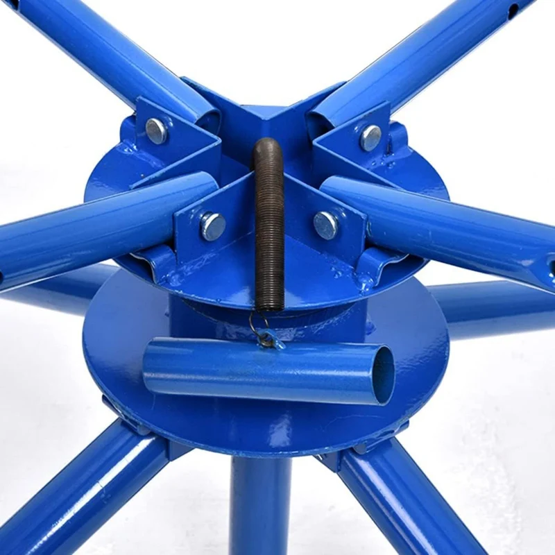 Rohrhaspel Abrollgerät für Fußbodenheizungsrohre bis 600m, Stahl, für PERT PEX AL/PEX Rohre 16-32mm – robust & mobil