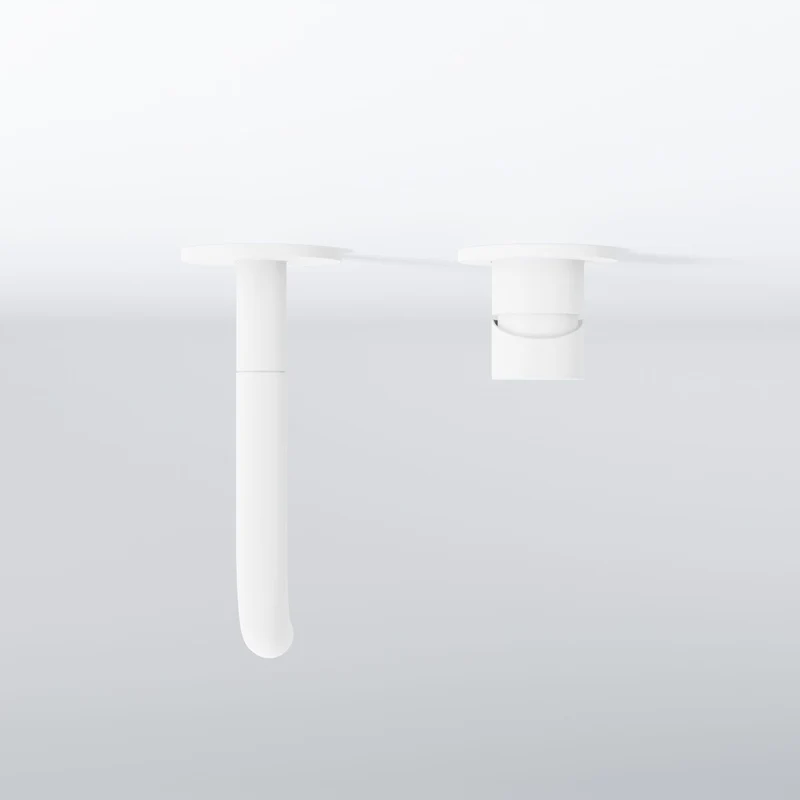 Serie 100 Waschtisch-Wand-Einhebelmischer (Fertigmontageset)
