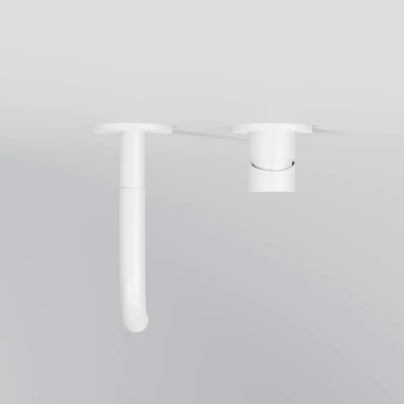 Serie 100 Waschtisch-Wand-Einhebelmischer (Fertigmontageset)