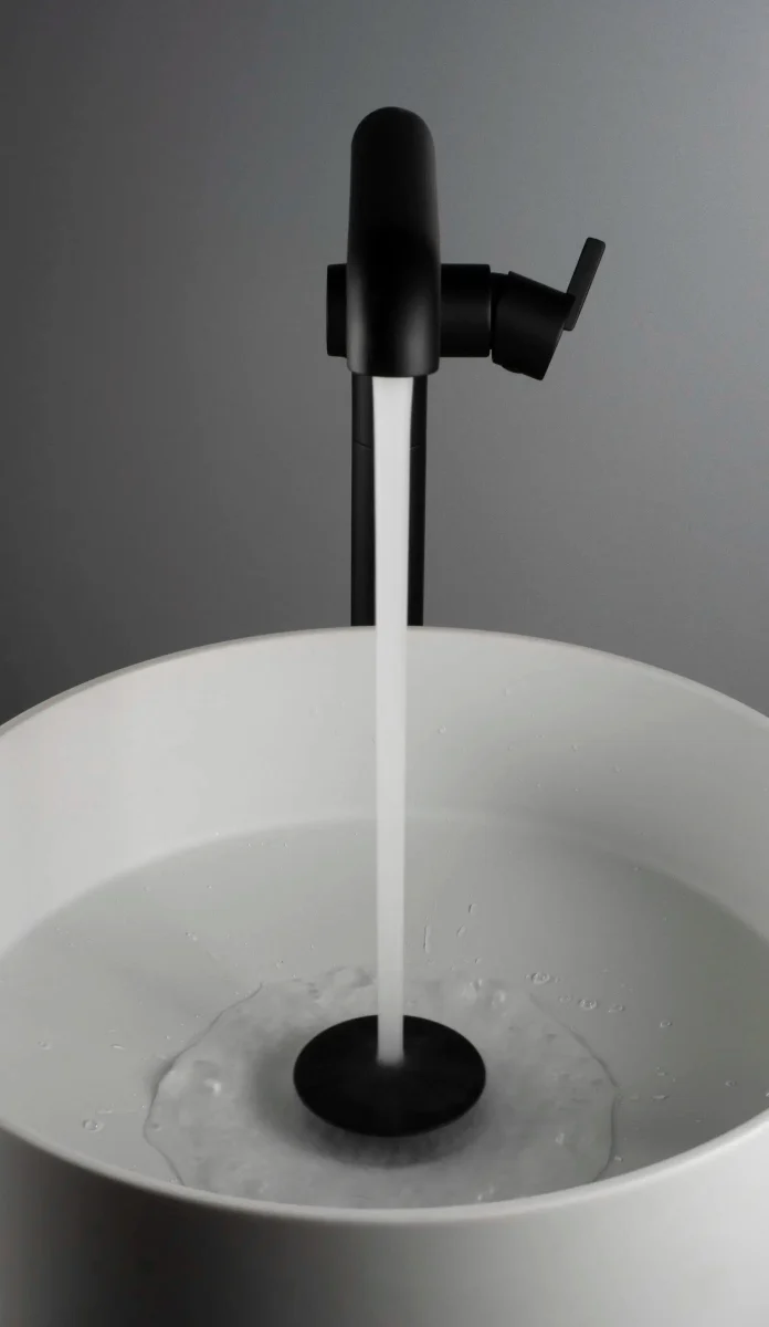 DEANTE Silia Granit-Aufsatzwaschbecken // Alabaster // CQS-AU4S