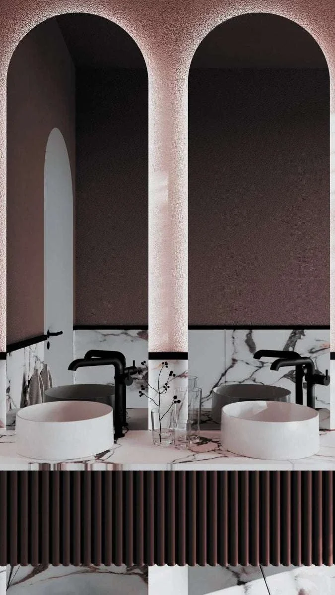 DEANTE Silia Granit-Aufsatzwaschbecken // Alabaster // CQS-AU4S