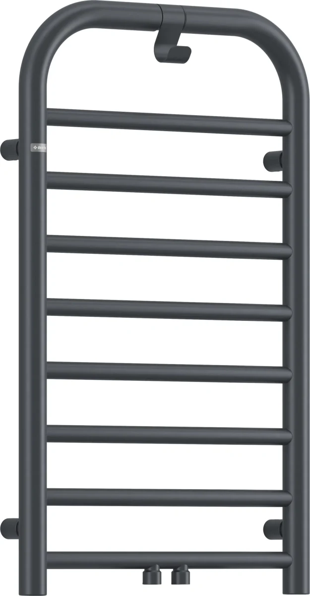 DEANTE Silia Badheizkörper – Höhe 85 cm // Titan Matt // AGI-DG31