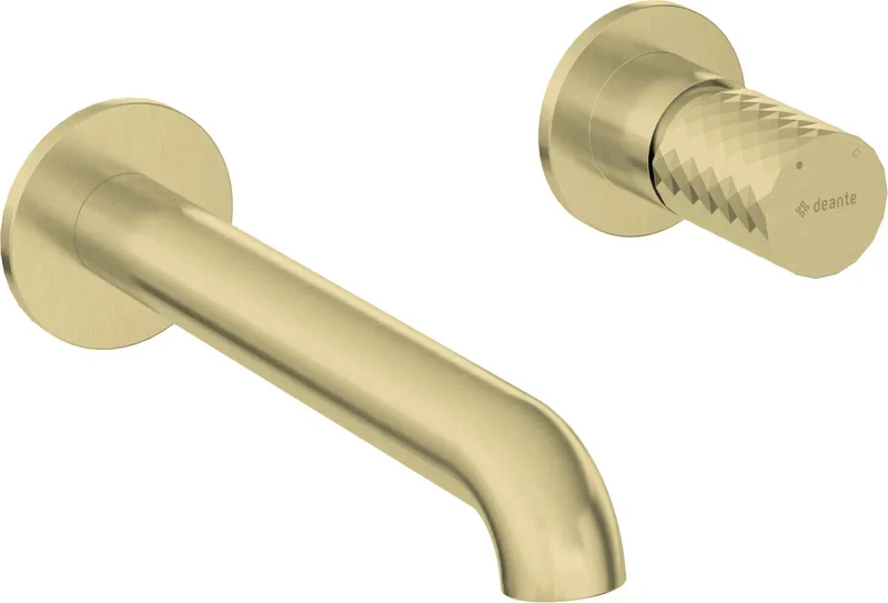 DEANTE Silia Hexa Waschtischarmatur für Unterputzmontage // gebürstetes Gold // BHS-R54L