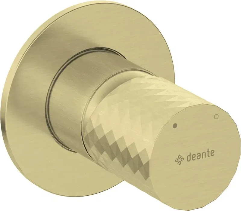 DEANTE Silia Hexa Duscharmatur für Unterputzmontage // gebürstetes Gold // BHS-R44L