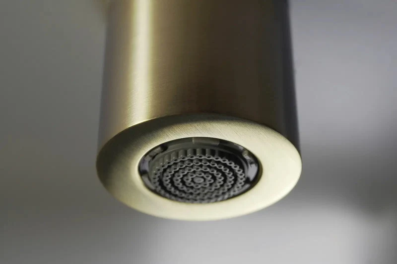 DEANTE Silia Hexa Unterputz-Duschset mit Handbrause // gebürstetes Gold // NHS-R9XK