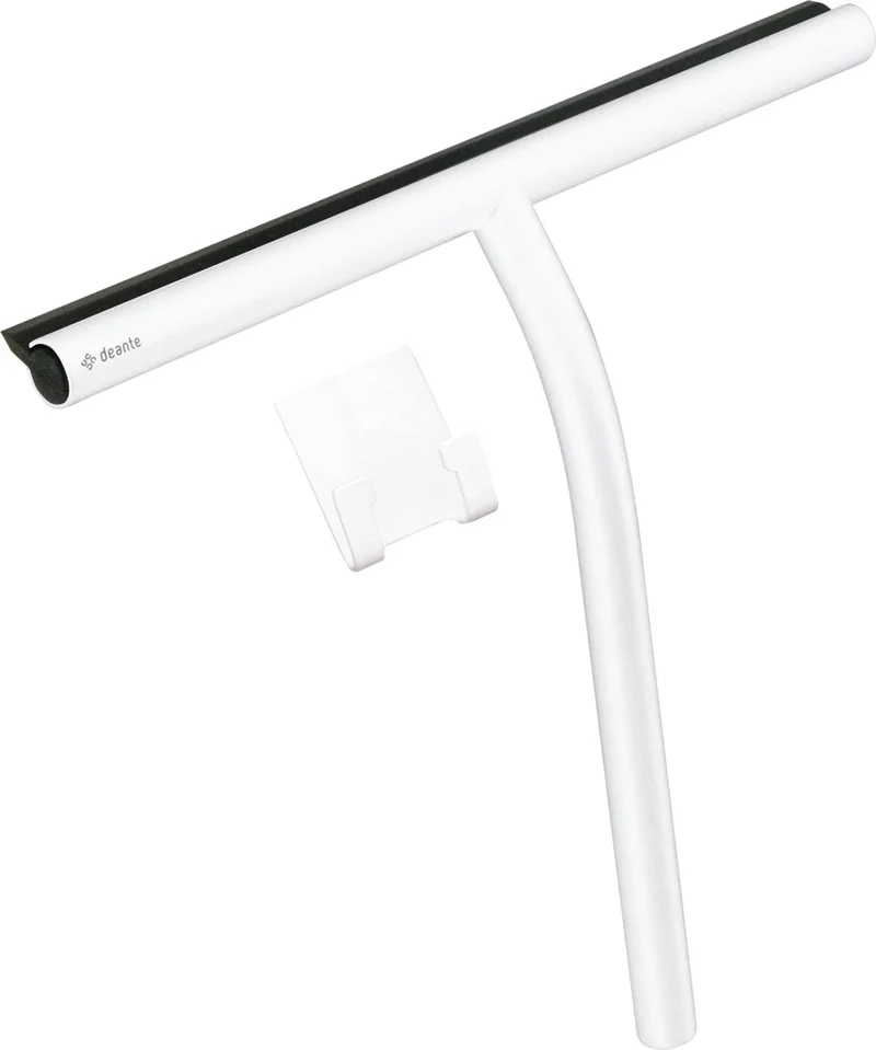 DEANTE Silia Duschabzieher mit Wandhalterung // Bianco // ADI-A31K